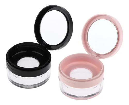 Contenedor Compacto Akoak 20 Ml Reutilizable Con Esponja Y E
