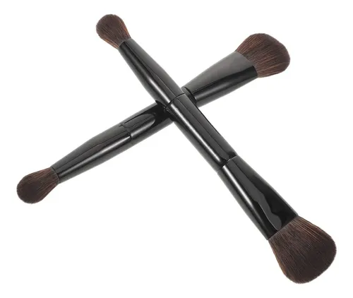 Set De Brochas De Maquillaje De Doble Punta