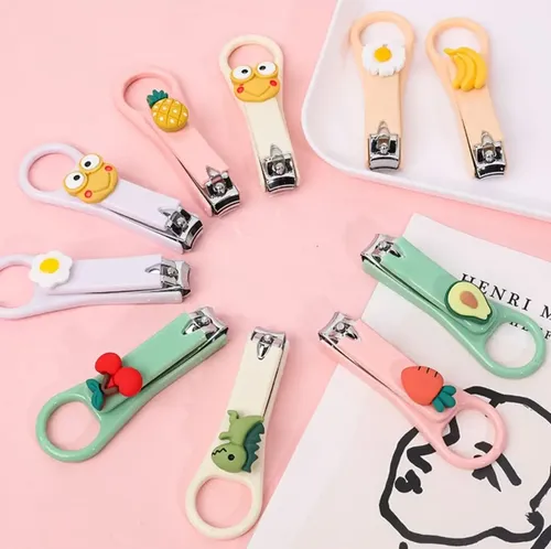 Alicate Cortauñas Infantil/adulto Con Muñeco Animal Kawaii
