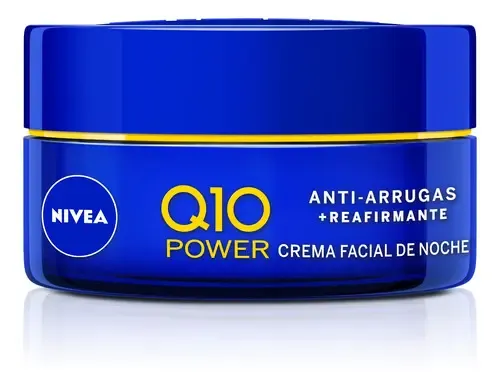 Nivea Crema Facial Antiarrugas Noche Q-10 Power 50 Ml