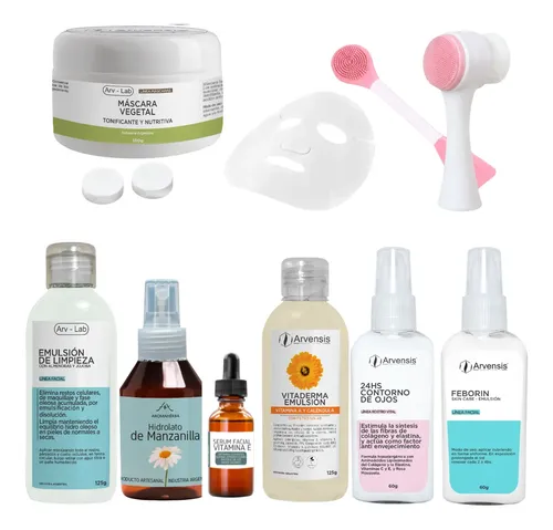 Arvensis Rutina Facial Piel Sensible Y Rosácea, Skincare Kit