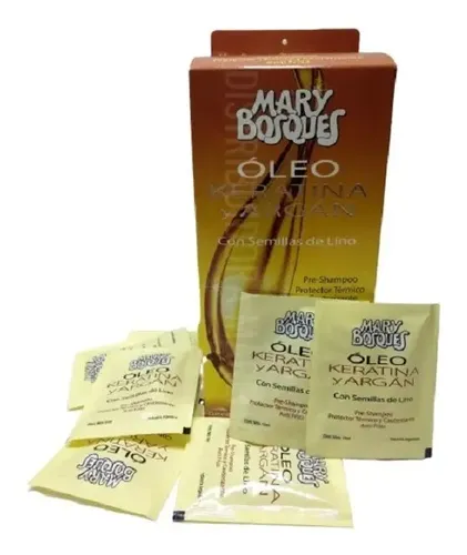 Mary Bosques Oleo Keratina/argan Cajax36 Sachet X 10g