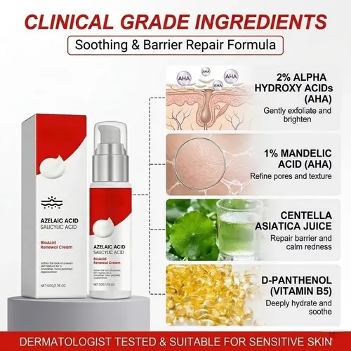 Crema De Tratamiento Para Manchas De Acné Con 10% De Ácido A