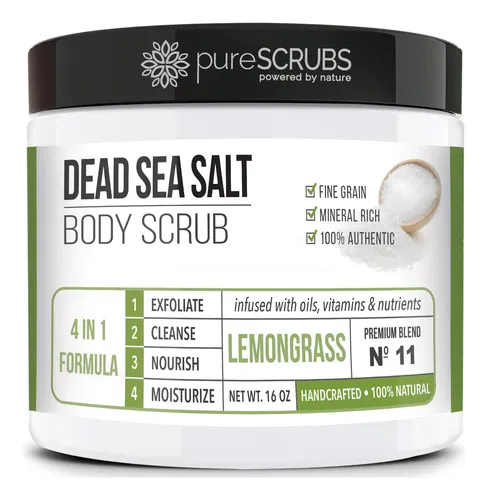 Exfoliante Corporal Purescrubs Premium Lemongrass 480 Ml
