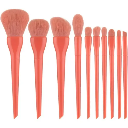 Set De Brochas De Maquillaje Candy, Base Facial, Sombra De O