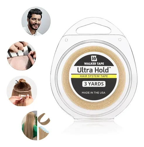 Cinta Bifaz Pegamento Pelucas Walker Tape 1.9 Cm 3 Yards