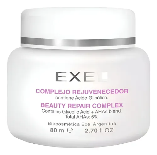 Complejo Rejuvenecedor Exel Acido Glicolico Y Ahas X 80ml.