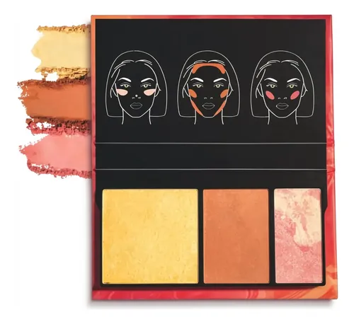 Avon Ultra Color Paleta Facial En Polvo 3 En 1 ,nueva!!