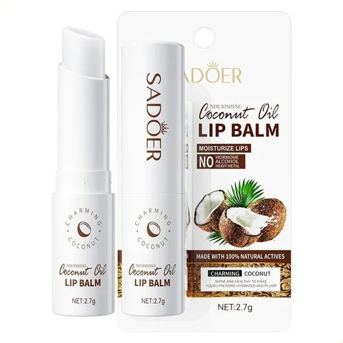 Bálsamo Labial De Coco Mascarilla Hidratante Para Labios