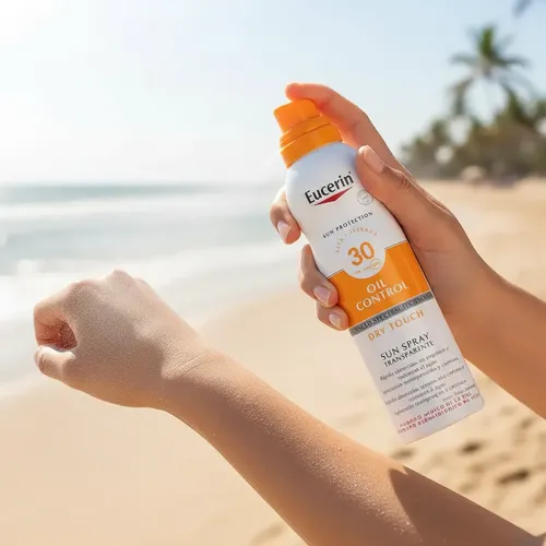 Eucerin Protector Solar Spray Corporal Toque Seco Fps 30 2un