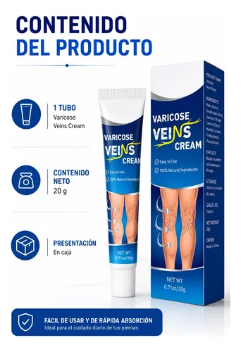 Kit X3 Crema Para Piernas Varicosas Alivio Varices Hidrata
