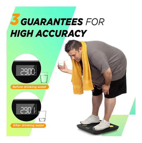 Báscula Para Peso Corporal Y Porcentaje De Grasa, Runstar De