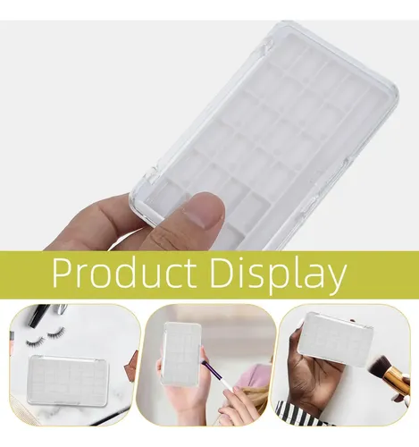 3 Piezas Paleta De Maquillaje Con Estuche Vacío Para Labial