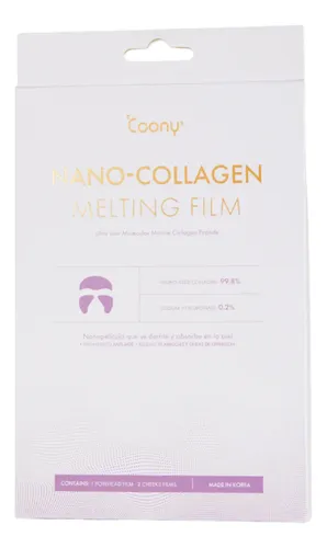 Coony Nano Collagen Melting Film 3 Unidades Tipo de piel Normal