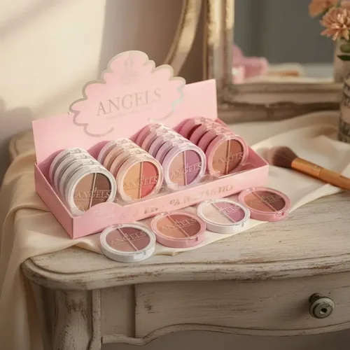 Paleta De Sombras Duo Color Matte Brillos X 21 Paletas
