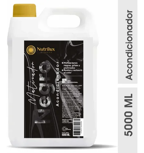 Crema Matizador Negro X 5 Litro Luxury Oscurecedor D Canas