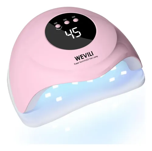 Lámpara Uv Led Wevili 72w Para Uñas De Gel Con Sensor Y