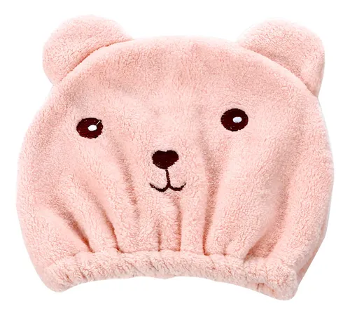 Gorro De Baño Con Dibujos Animados, Diadema Superabsorbente