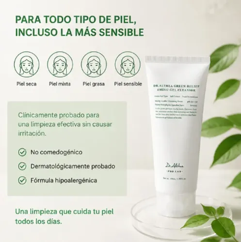 Gel Limpiador Calmante De Aminoácidos