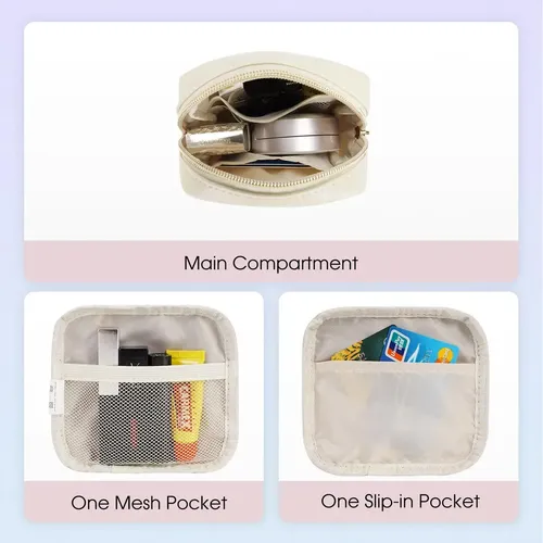Bolso De Maquillaje Portátil, Ecológico Y Cómodo