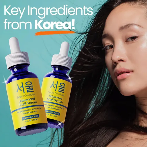 Sérum Seoulceuticals Con 5% De Niacinamida Y 97,5% De Mucina Todo Tipo De Piel