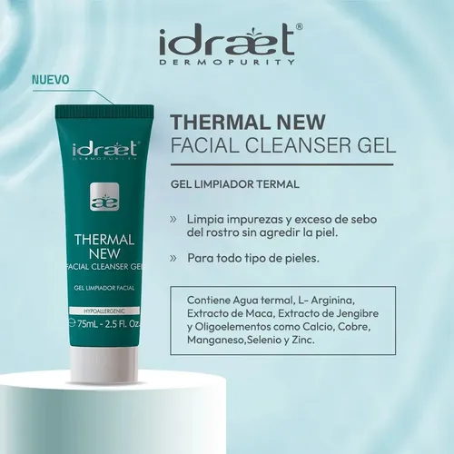 Kit Skincare Hidratante Para Pieles Secas Agua Termal Idraet