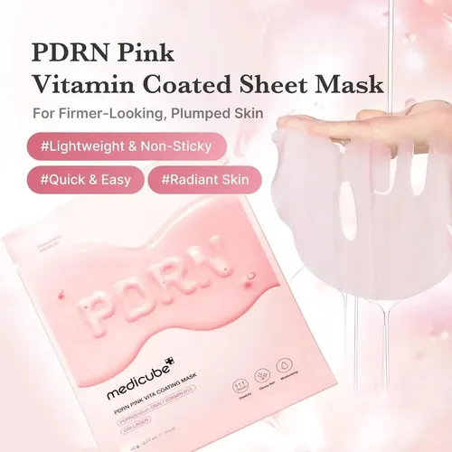 Medicube Pdrn Pink Vita Coaching Mascarilla Facial Todo Tipo De Piel 1Unidad