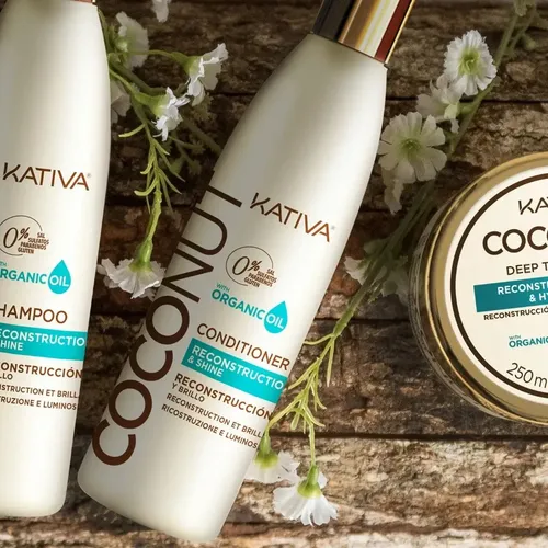 Acondicionador Kativa Reconstrucción Coconut X355ml