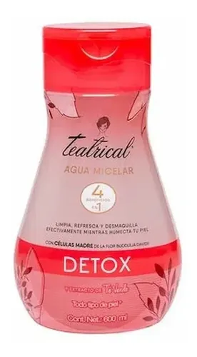 Agua Micelar Teatrical Detox 600 Ml