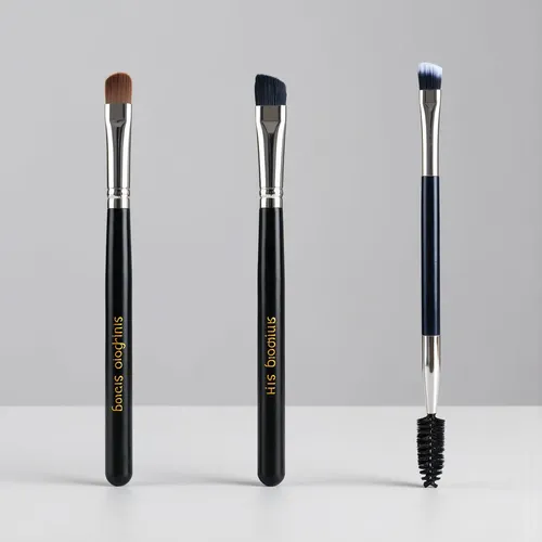 Aplicar Delineado Con Brocha Para Cejas Doble Punta Ideal Pa