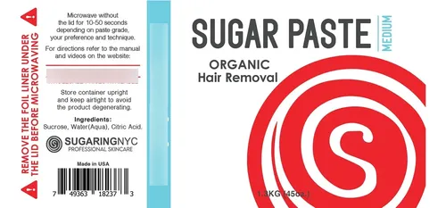 Pasta Azucaradora Para Bikini Brasileña Sugaring Nyc, Tamaño