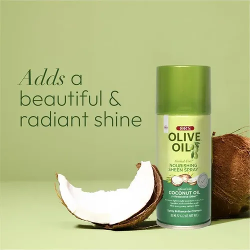 Spray De Brillo Y Nutrición Ors Con Aceite De Coco, 2 Oz