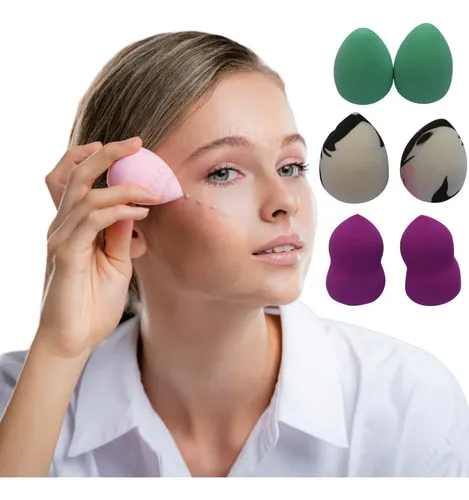 Hy./ Esponja Maquillaje Base Beauty Blender Aplicadores 12