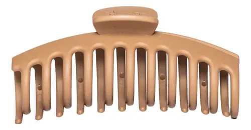 Broche De Pelo Grande Xl Extra Large Teo Beige Beige