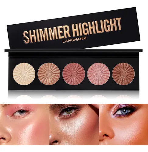 Paleta De Polvos Iluminadores, Paleta De Maquillaje…