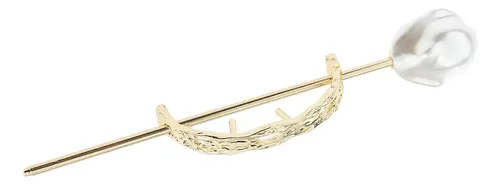Palillos De Pelo De Metal Dorados, Chinos