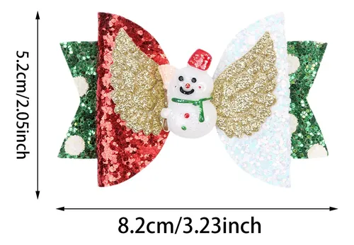 Tocado Navideño Con Lazo Para El Pelo, Accesorios Para El Pe