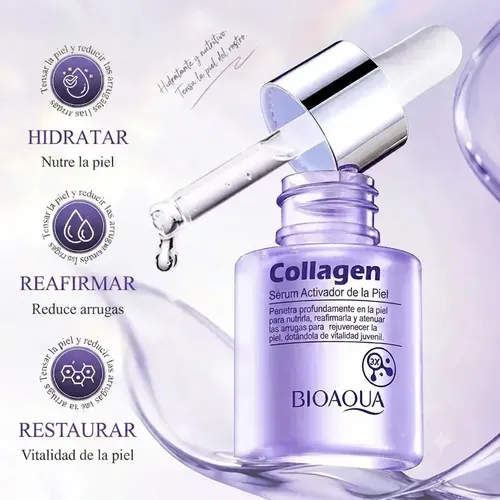 Kit Skincare Coreano Biodance Mascarilla Serum Parches Colág