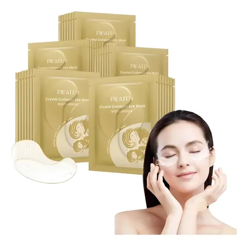 Mascarilla De Colageno Párpados Ojos Ojeras Pilaten X 3u.