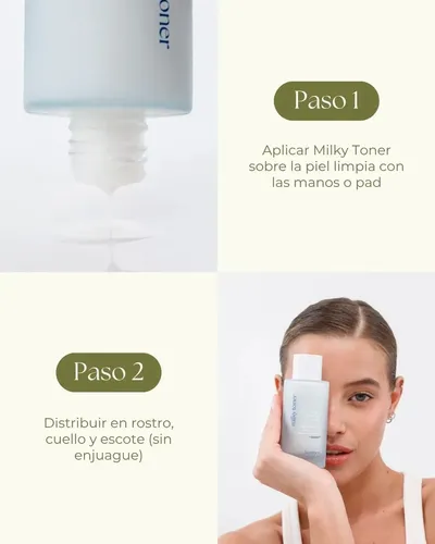 Milky Toner Tónico Facial Hidratante Piel Sensible Kosmos Todo Tipo De Piel Día/noche