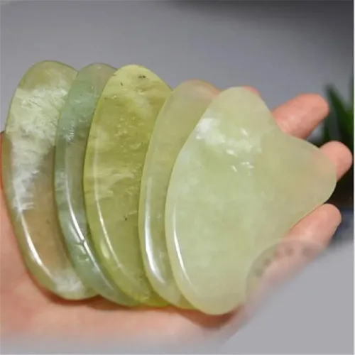 Juego De 5 Tablas De Jade Para Masaje Gua Sha Guasha