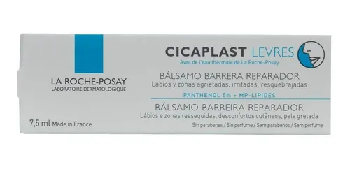Balsamo Reparador Labios La Roche Posay Cicaplast 7.5 Ml Tipo De Piel Seca