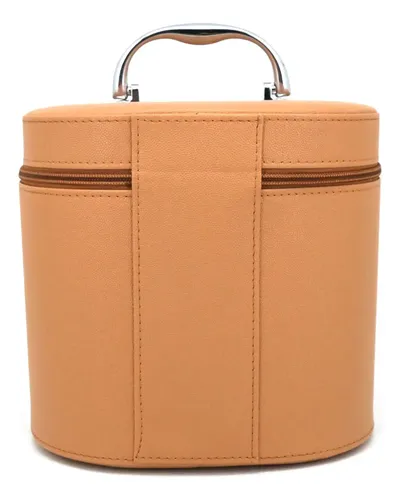 X 2 Organizador Accesorios Cofre Bijou Maquillaje Viaje Color Camel 17725