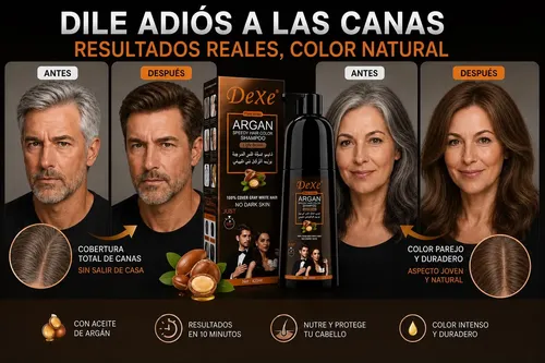Shampoo Tintura Dexe Argan Medium Brown/light Brown Original