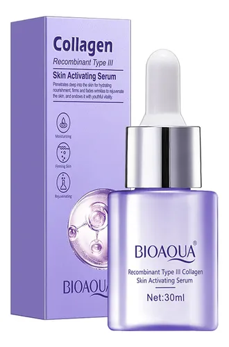 Sérum Facial Bioaqua Colágeno Recombinante 30 Ml