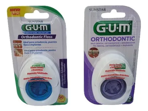 Hilo Dental Gum Para Ortodoncia Con 50 Usos