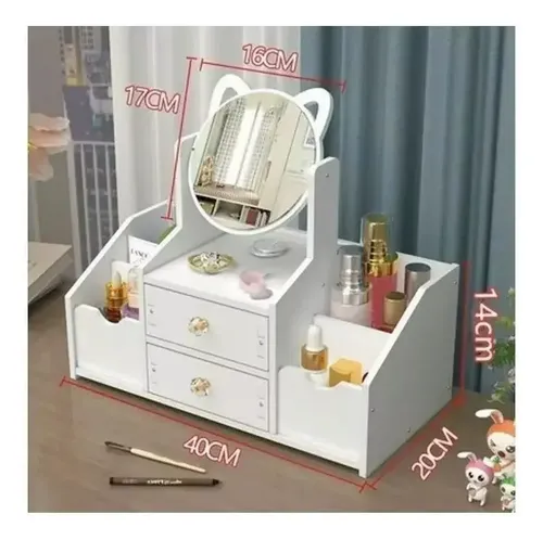 Caja De Almacenamiento De Cosméticos Multifuncional [u]