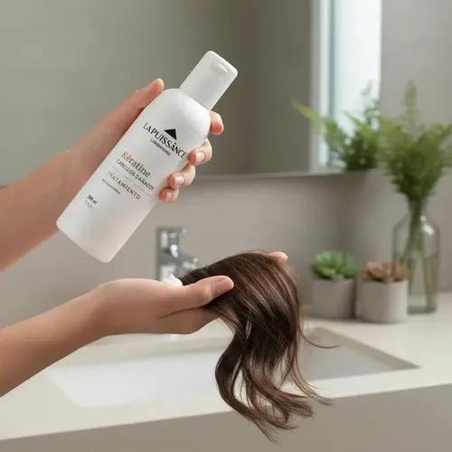 Tratamiento Con Queratina Hidrolizada La Puissance 300ml