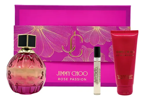 Set Jimmy Choo Rose Passion Eau De Parfum 100ml Spray