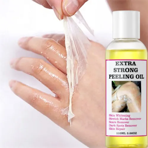 Aceite Exfoliante Amarillo Extra Fuerte 220 Ml Para Todo Tip